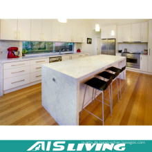 L-Form glänzende Küchenschränke mit Kücheninsel (AIS-K257)